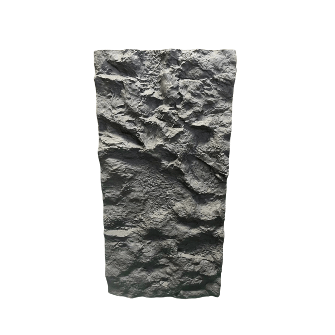 Hiasan luar rumah dengan pan panel rock pu